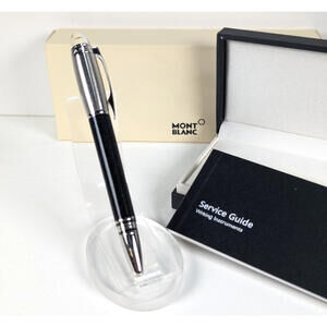 Montblanc Starwalker Doue Guilloche Pen Rollerball 38012  (Ridged)  Serial#
